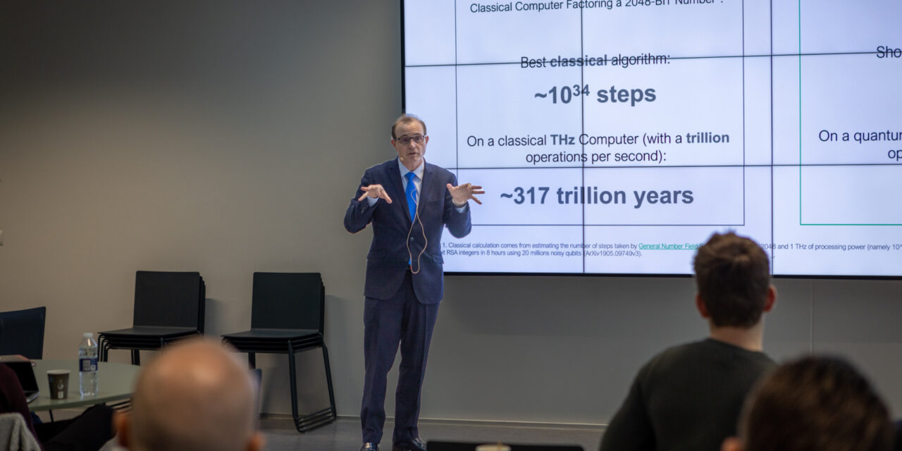 Seminar by Christopher Savoie, Zapata Computing